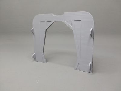 AFA TREK 2364-2370 - 4.5" Scale - Holo-Deck Rear Arch Frame