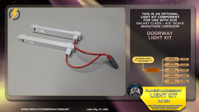 Galaxy Class - 4.5&quot; Scale - Marathon Corridor - Doorway Light Kit