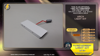 Galaxy Class - 4.5&quot; Scale - Holo-Deck Arch Light Kit