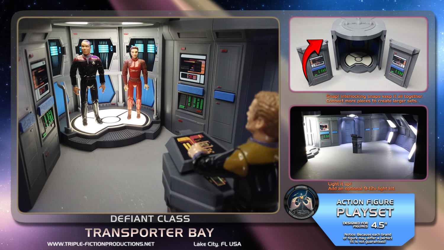 Defiant Class - 4.5&quot; Scale - Transporter Bay