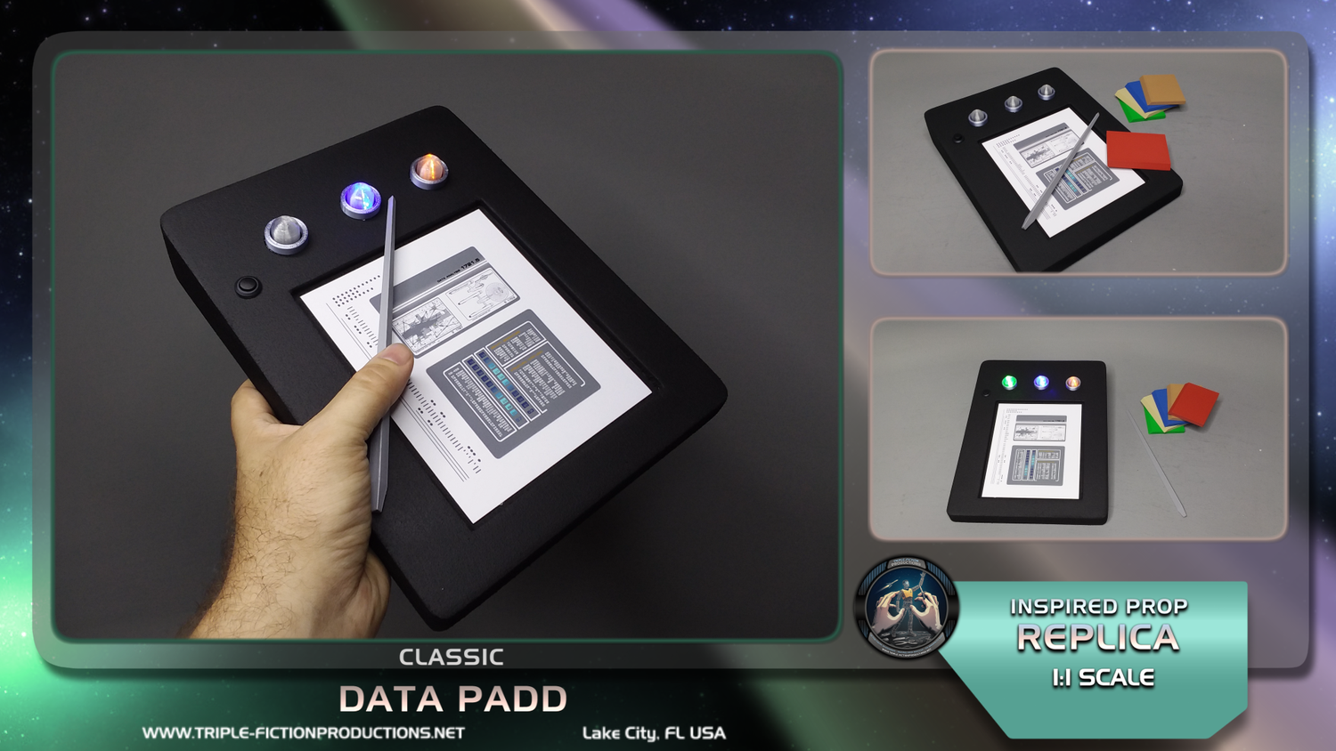 1:1 Scale - Prop Replica - Classic Data Padd