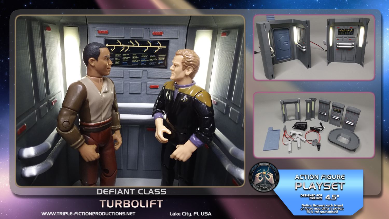 Defiant Class - 4.5&quot; Scale - Turbolift
