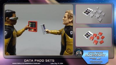 4.5&quot; Scale - Data Padd Sets (7 Padds)