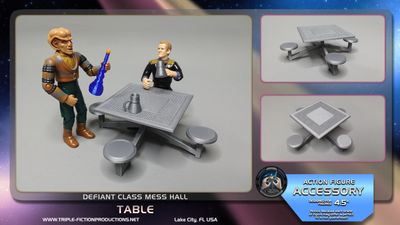 Defiant Class - 4.5&quot; Scale - Mess Hall Table