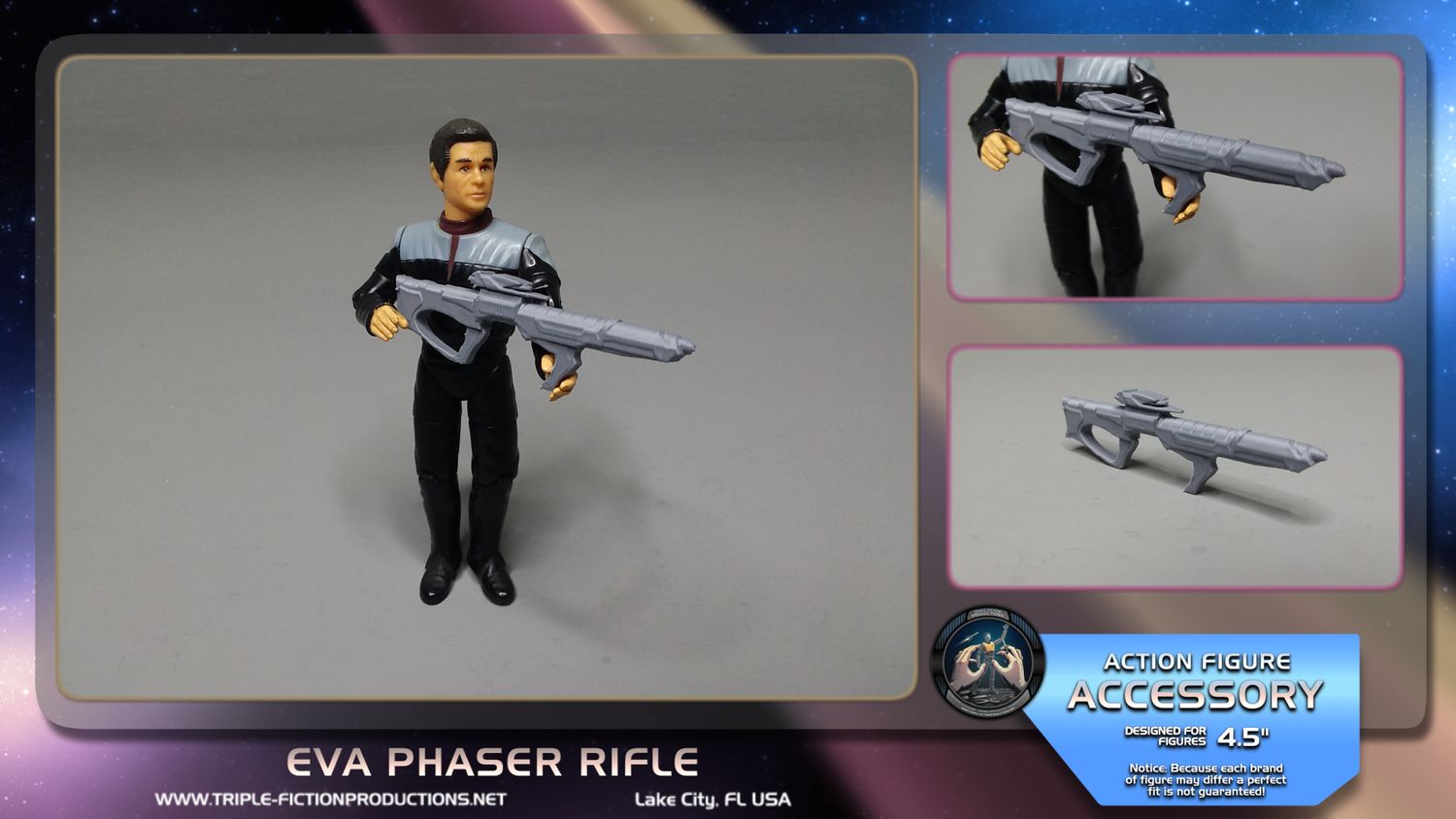 4.5&quot; Scale - EVA Phaser Rifle (Single)