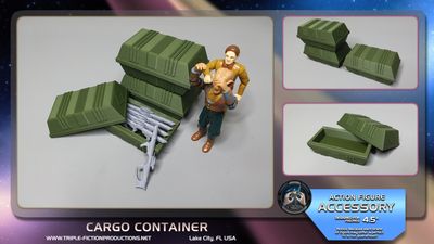 4.5&quot; Scale - Cargo Container (Single)