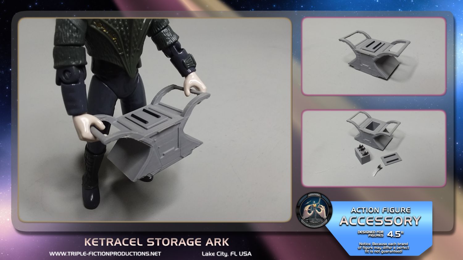 4.5&quot; Scale - Ketracel Storage Ark (Single)