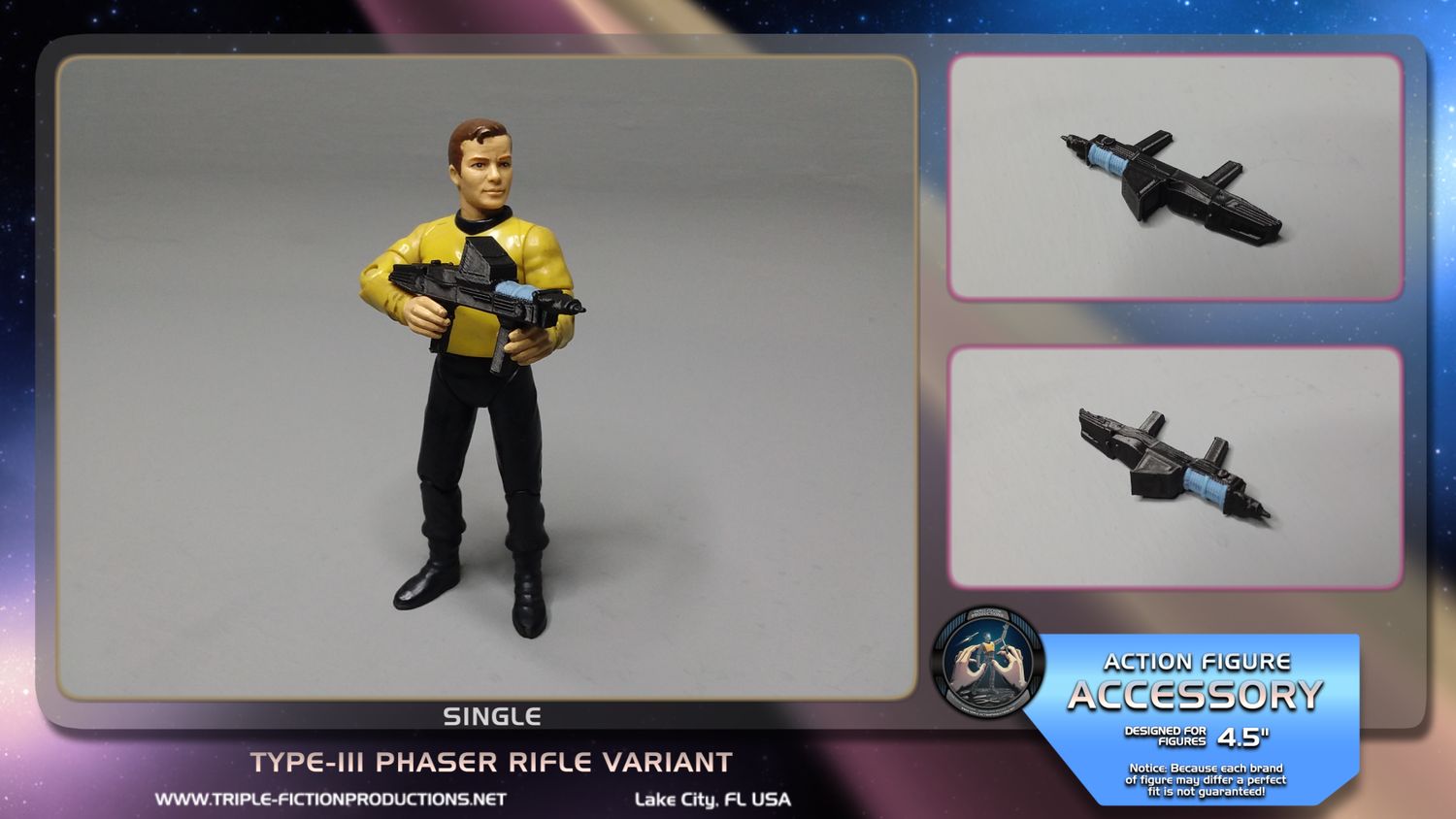 4.5&quot; Scale - Type-III Phaser Rifle Variant (Single)