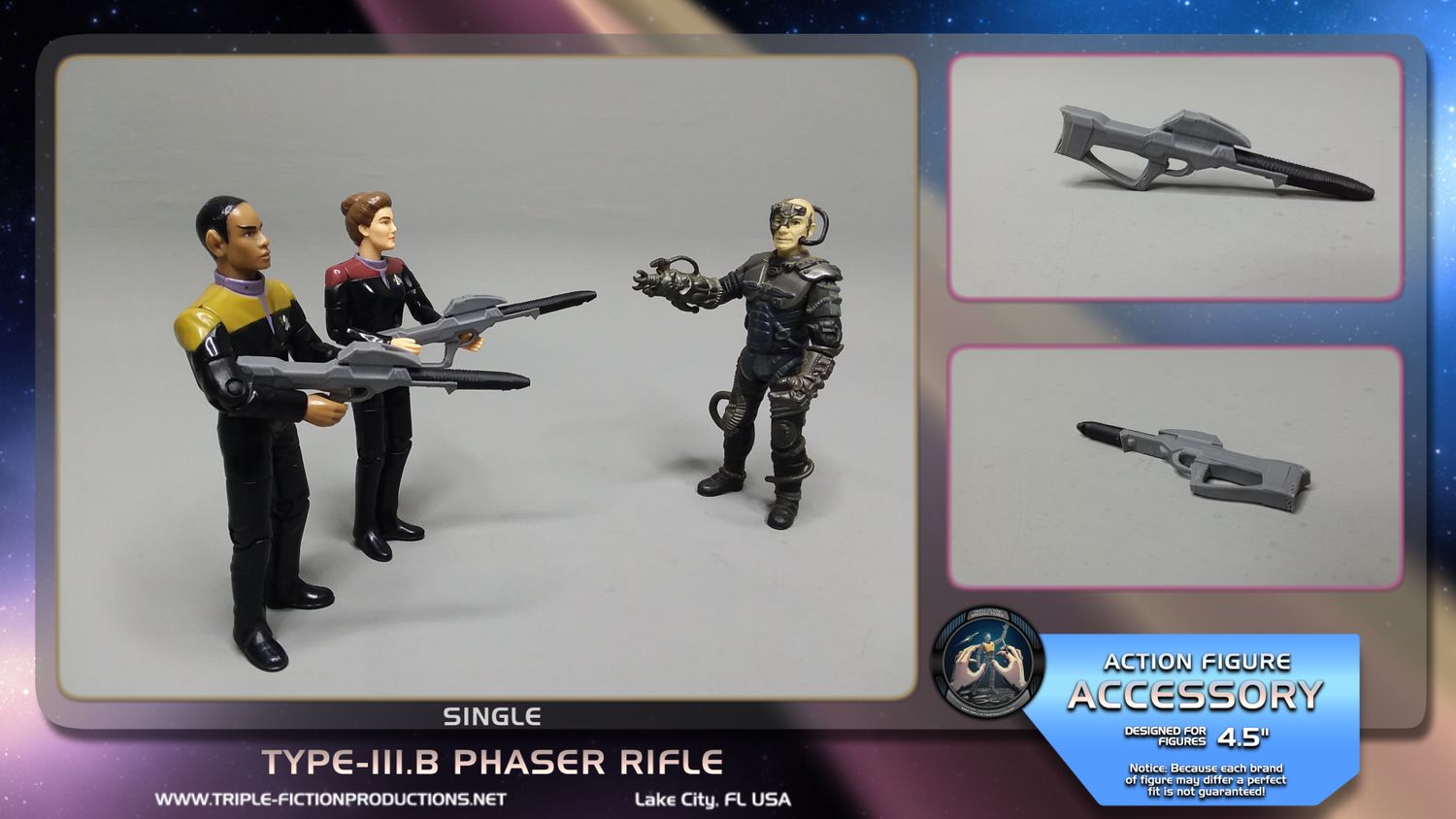 4.5&quot; Scale - Type-III.B Phaser Rifle (Single)