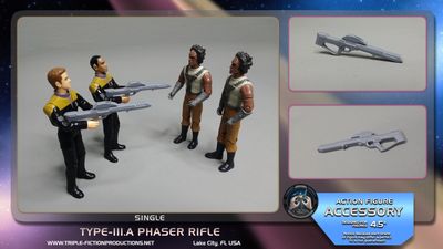 4.5&quot; Scale - Type-III.A Phaser Rifle (Single)