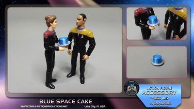 4.5&quot; Scale - Blue Space Cake