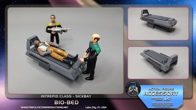 Intrepid Class - 4.5&quot; Scale - Sickbay Bio-Bed