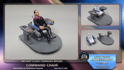 Defiant Class - 4.5&quot; Scale - Captain&#39;s Chair MK2