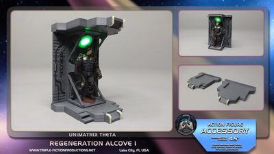 Unimatrix Theta - 4.5&quot; Scale - Regeneration Alcove I