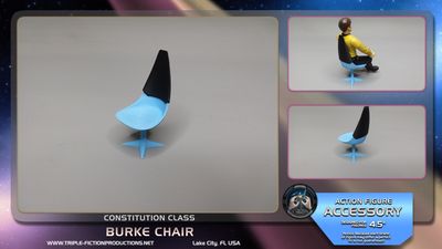 Constitution Class - 4.5&quot; Scale - Burke Chair