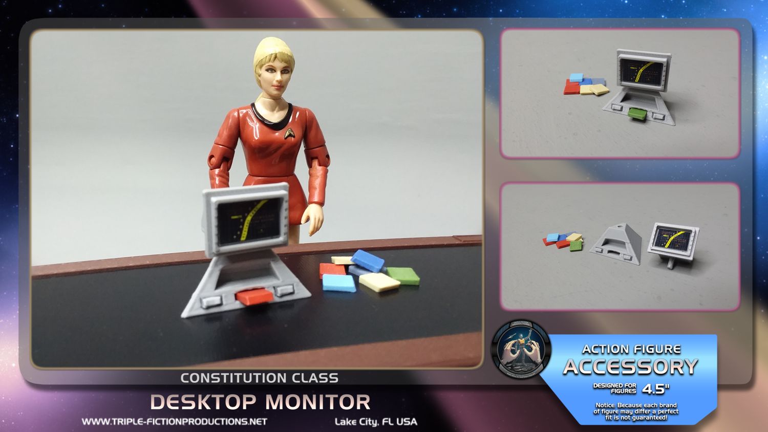 Constitution Class - 4.5&quot; Scale - Desktop Monitor