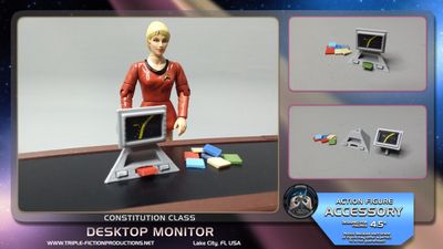 Constitution Class - 4.5&quot; Scale - Desktop Monitor