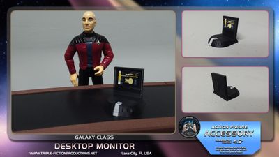 Galaxy Class - 4.5&quot; Scale - Desktop Monitor