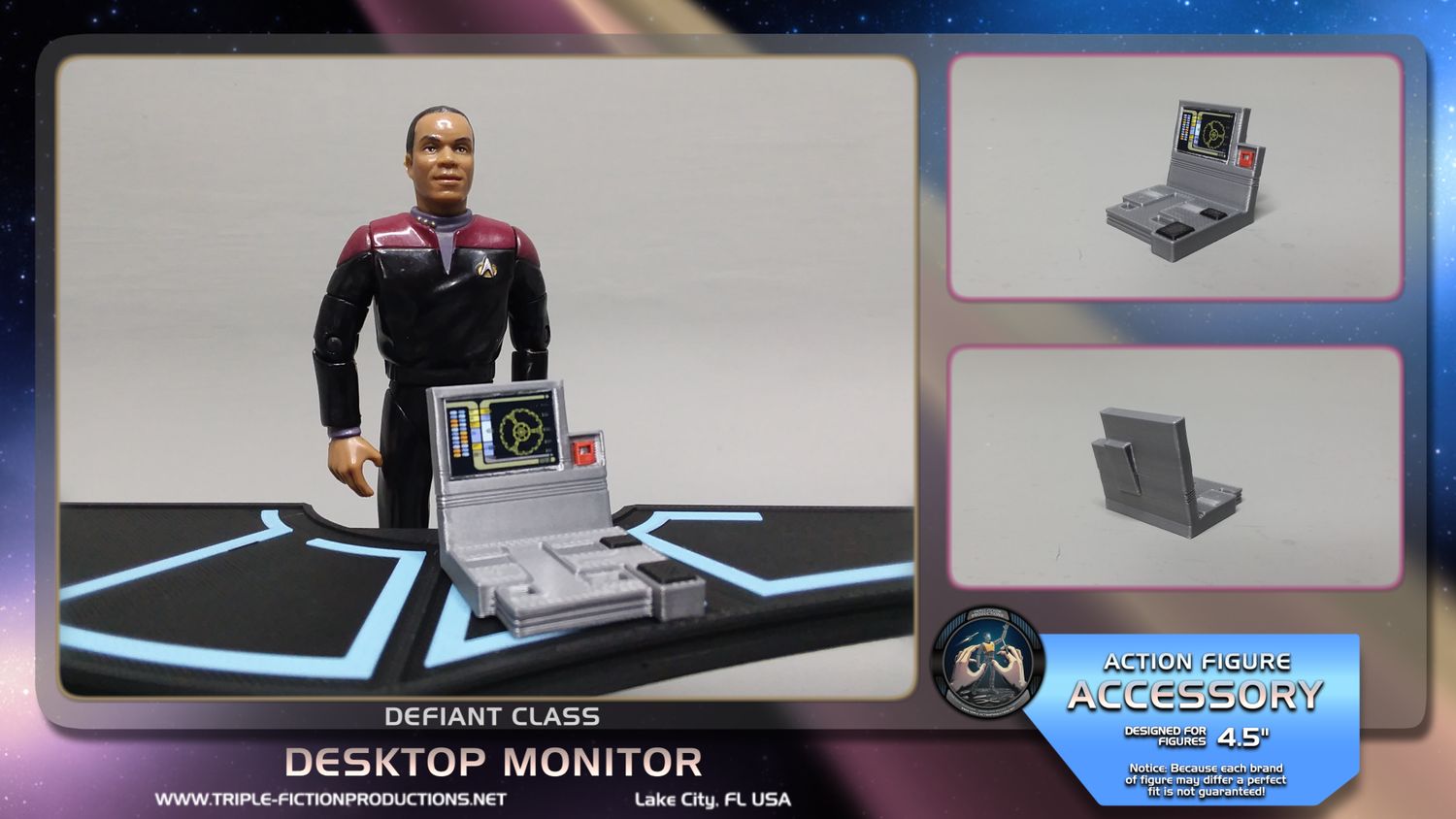 Defiant Class - 4.5&quot; Scale - Desktop Monitor