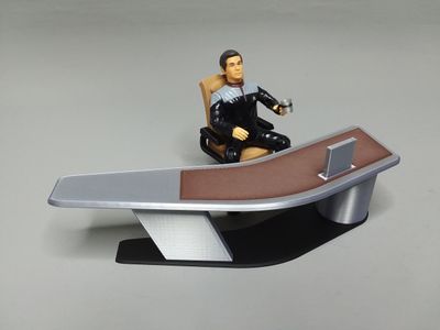 AFA TREK 2371-2380 - 4.5" Scale - Ready Room Office Desk