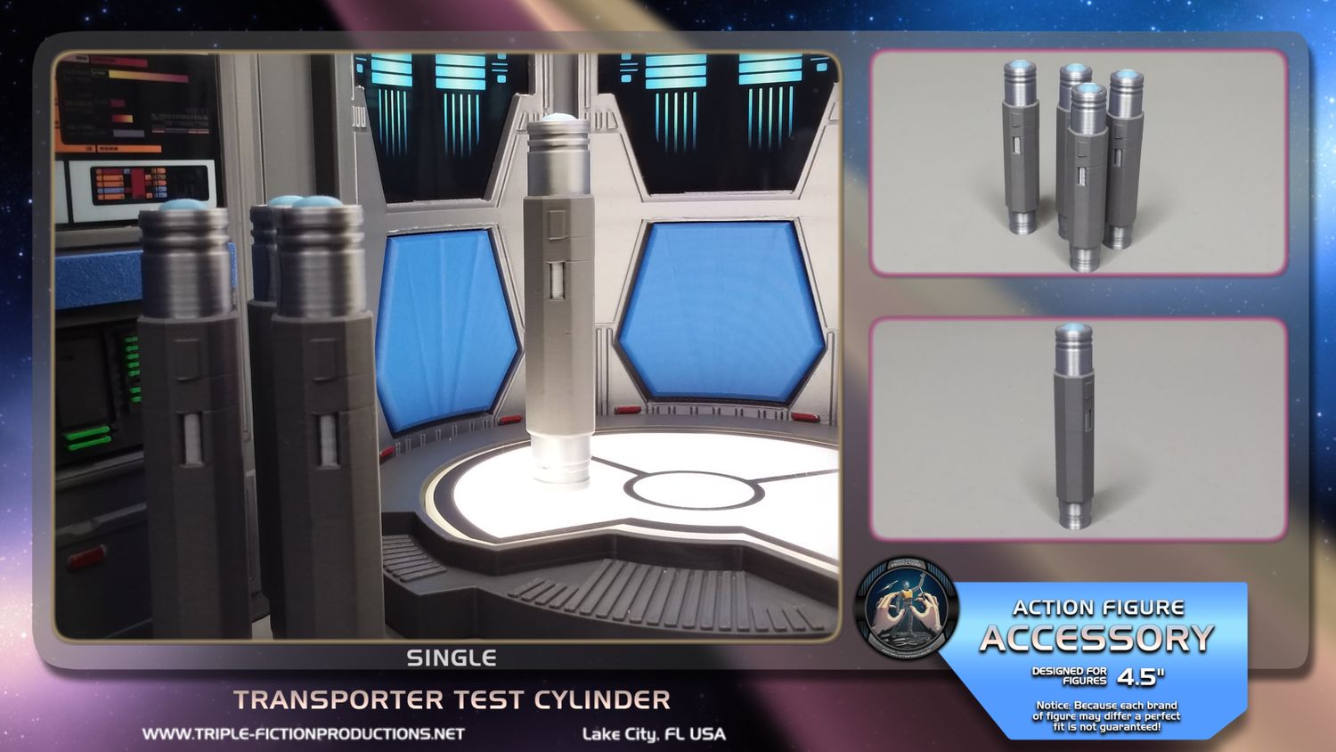 4.5&quot; Scale - Transporter Test Cylinder (Single)