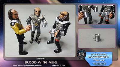 4.5&quot; Scale - Blood Wine Mug (Single)