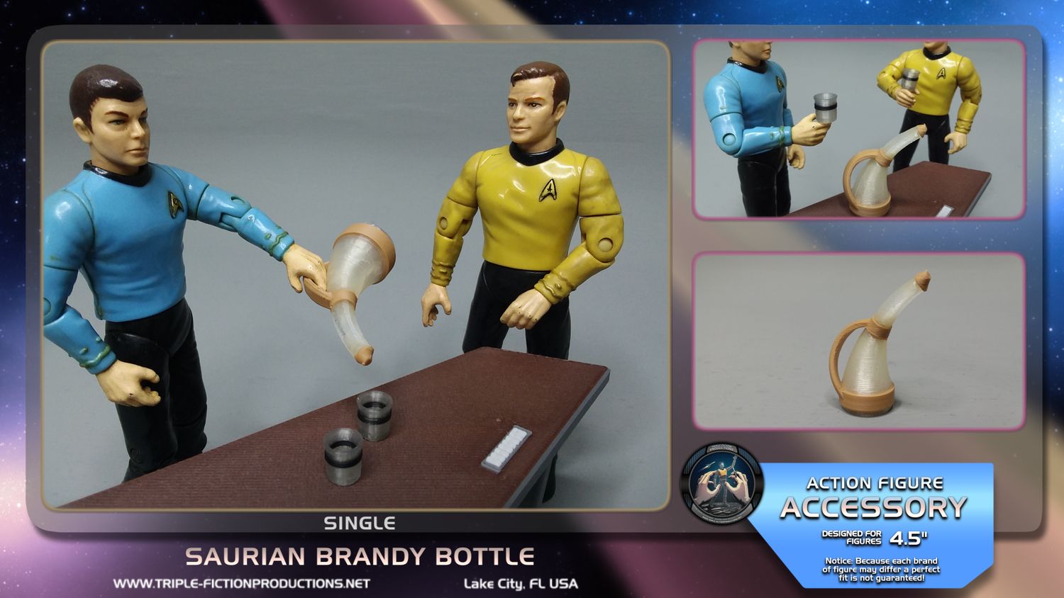 4.5&quot; Scale - Saurian Brandy Bottle (Single)