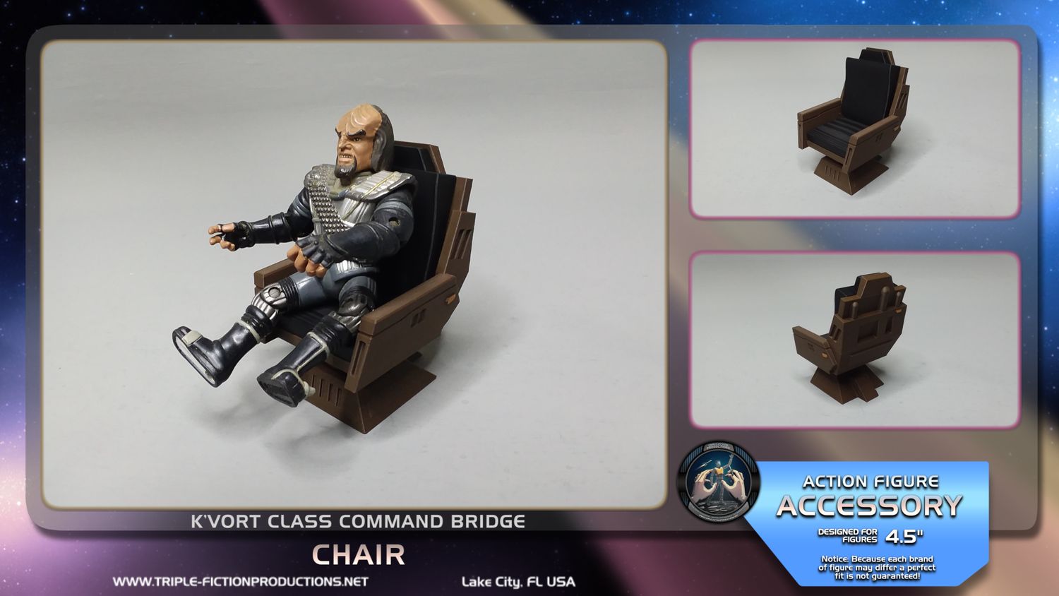 K&#39;Vort Class  - 4.5&quot; Scale - Command Bridge Chair