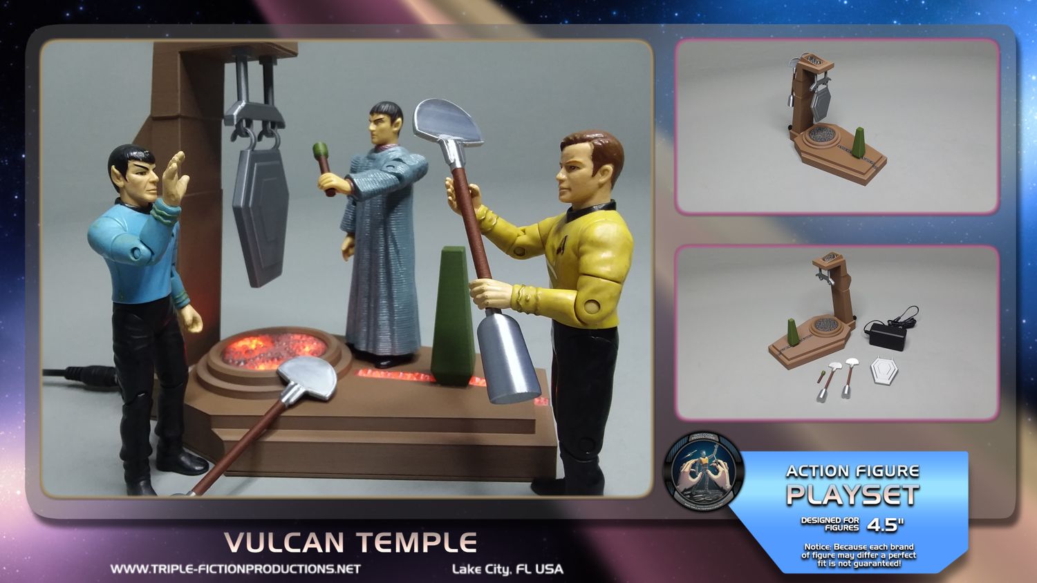 4.5&quot; Scale - Vulcan Temple