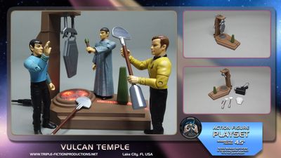 4.5" Scale - Vulcan Temple