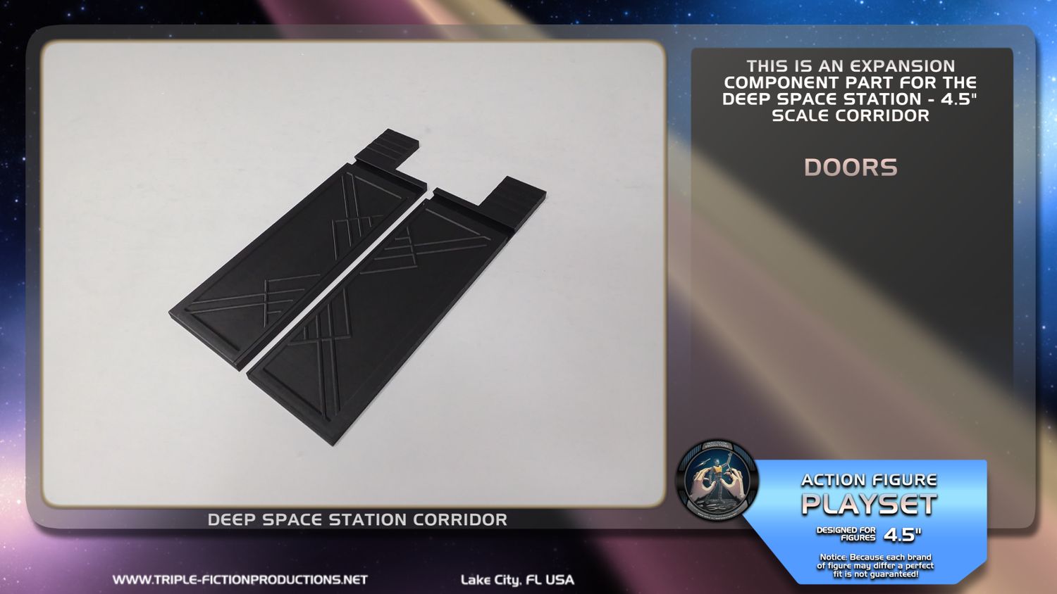 Deep Space Station - 4.5&quot; Scale - Corridor Doors