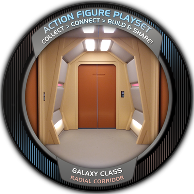 Galaxy Class Radial Corridor