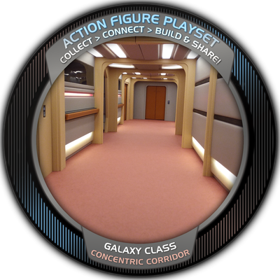 Galaxy Class Concentric Corridor