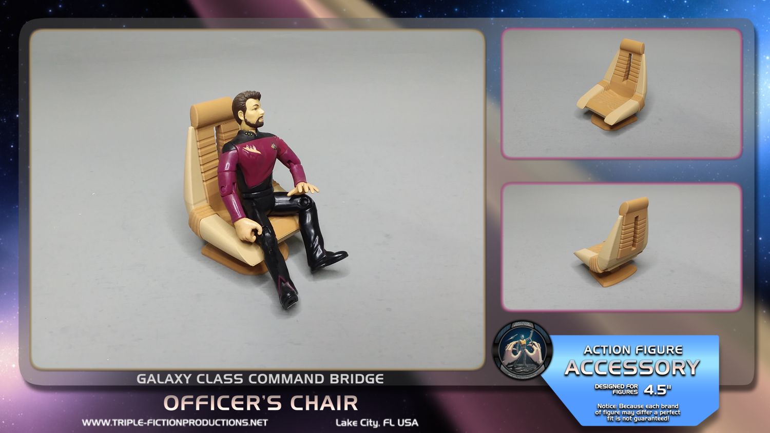 Galaxy Class - 4.5" Scale - Officer's Chair