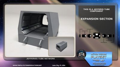 4.5" Scale - Jefferies Tube Expansion Section