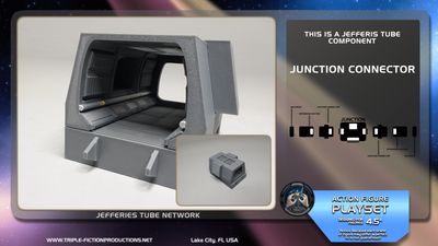 4.5" Scale - Jefferies Tube Junction Connector