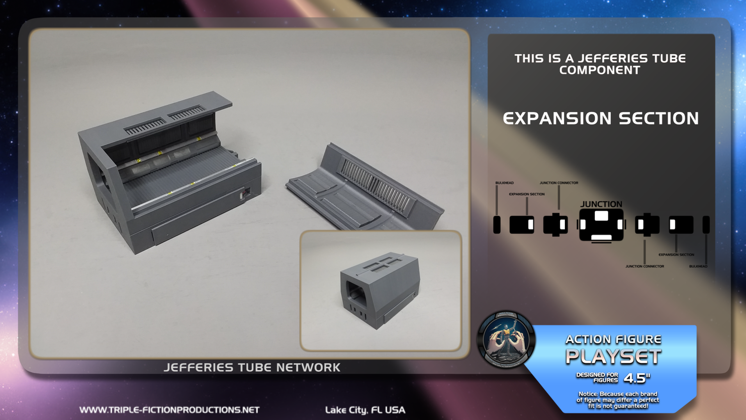 4.5" Scale - Jefferies Tube Expansion Section