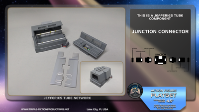 4.5" Scale - Jefferies Tube Junction Connector