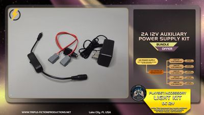 2A 12V Auxiliary Power Supply Kit