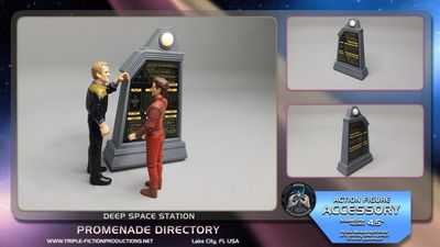 Deep Space Station - 4.5" Scale - Promenade Directory