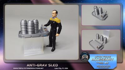 4.5" Scale - Anti-Grav Sled