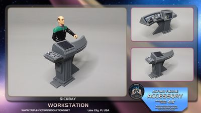 4.5" Scale - Sickbay Workstation