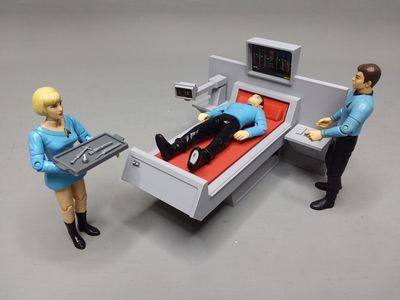 AFA TREK 2265-2269 - 4.5" Scale - Sickbay Bio-Bed