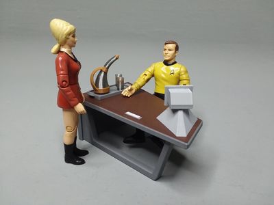 AFA TREK 2265-2269 - 4.5" Scale - Captain's Table