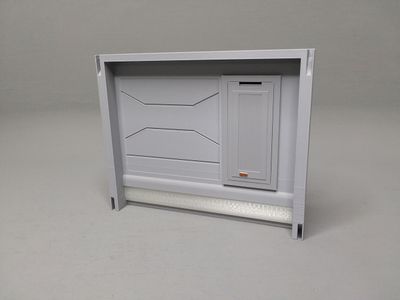 AFA TREK 2371-2378 - 4.5" Scale - Concentric Corridor Armory Wall