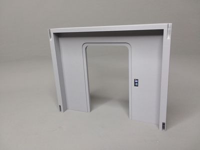 TNG AFA TREK 2364-2378 - 4.5" Scale - Concentric Corridor Turbolift Entrance
