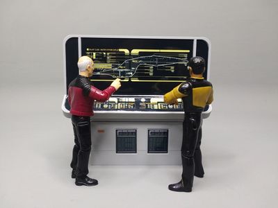 TNG AFA TREK 2364-2370 - 4.5" Scale - Main Engineering MSD