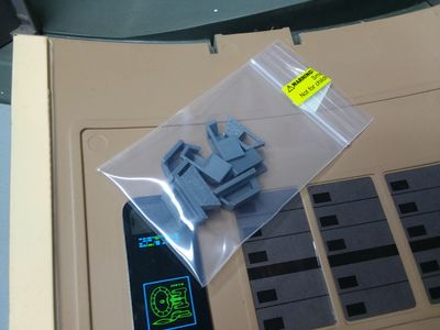 Playmates Toys TNG Bridge - REPLACEMENT CONNECTOR CLIPS