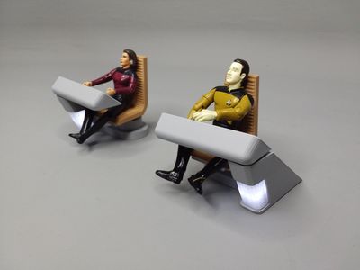 AFA - Galaxy - 4.5" Scale - Ops and Helm Consoles