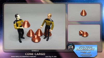 4.5" Scale - Cone Cargo (Single)